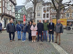 Linzer SPD bei ihrer traditionellen Ostereier-Aktion