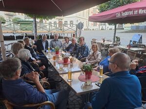 Die Linzer SPD diskutierte mit Bürgern über kommunalpolitische Themen